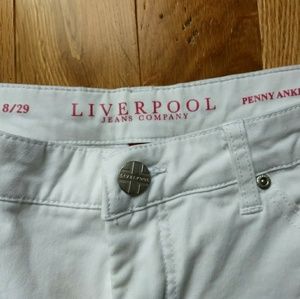 Liverpool Jeans white Penny Ankle Skinny